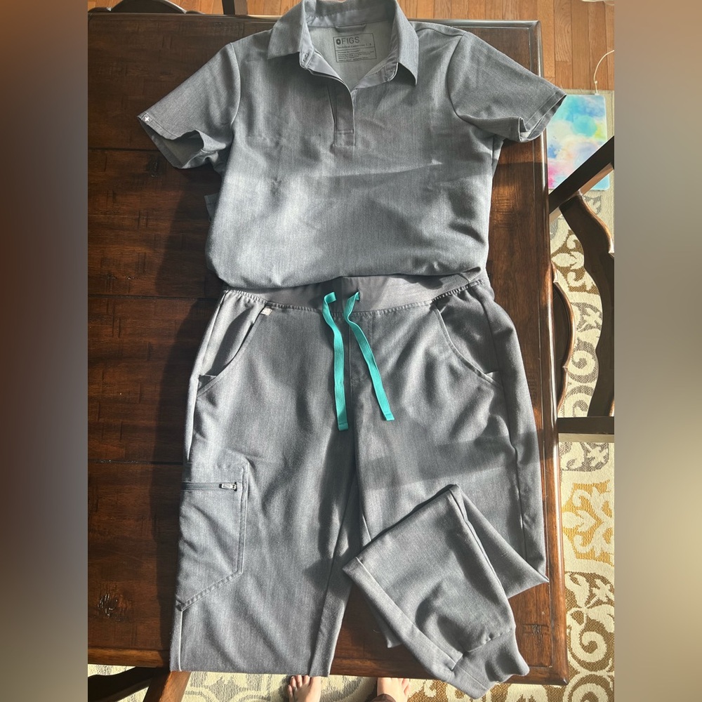 Figs slate grey set, small